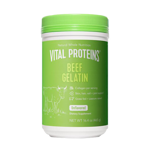 Vital Proteins Beef Gelatin on white background