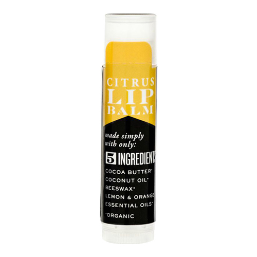 SW Basics of Brooklyn Beeswax Lip Balm - Cinnamon on white background