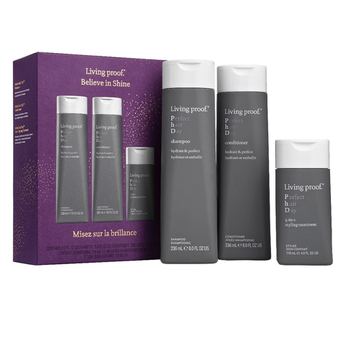 Living Proof Believe In Shine Gift Set Trio, 1 set