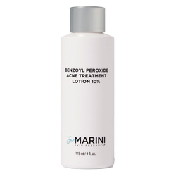 Benzoyl Peroxide Acne Treatment Solution 10% on white background
