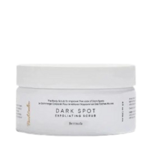 Bushbalm Bermuda Exfoliating Scrub Dark Spot on white background