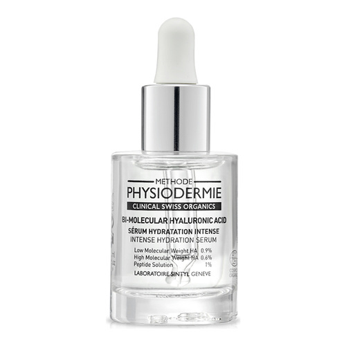 Physiodermie Bi-Molecular Hyaluronic Acid Organic on white background