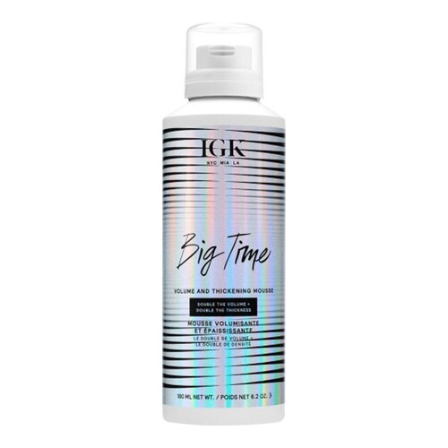 IGK Hair Big Time Volume and Thickening Mousse, 180ml/6.1 fl oz
