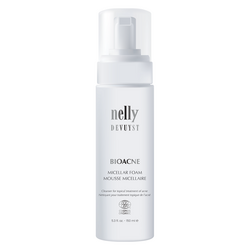 BioAcne Micellar Foam on white background