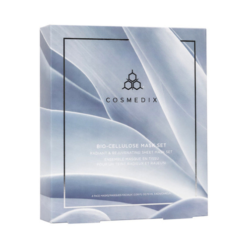 CosMedix Bio Cellulose Mask Set on white background