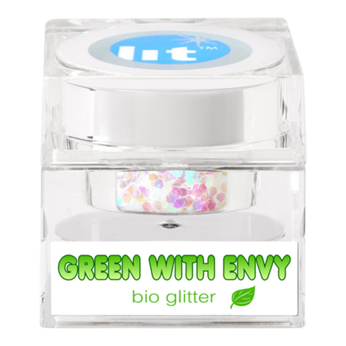 Lit Cosmetics Bio Glitter - Feeling Blue on white background