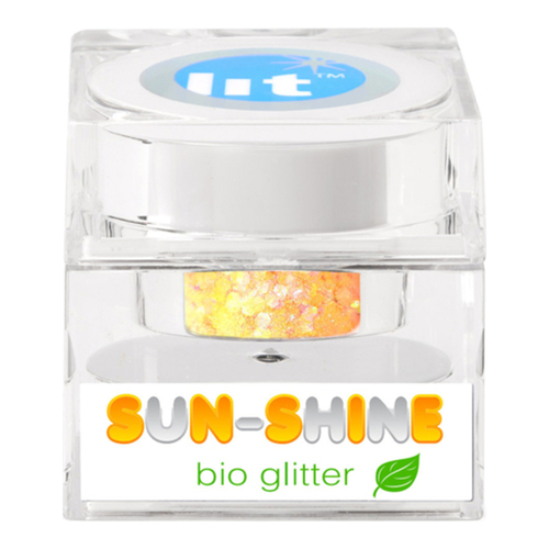 Lit Cosmetics Bio Glitter - Feeling Blue on white background
