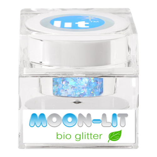 Lit Cosmetics Bio Glitter - Feeling Blue on white background