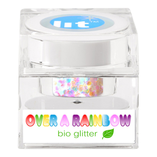 Lit Cosmetics Bio Glitter - Feeling Blue on white background