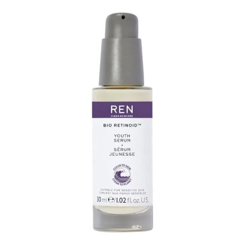 Ren Bio Retinoid Youth Serum on white background