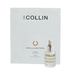 Biocellulose Facial Mask on white background