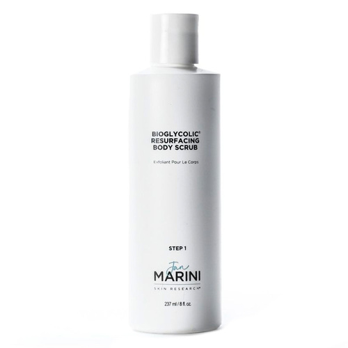 Jan Marini Bioglycolic Resurfacing Body Scrub on white background