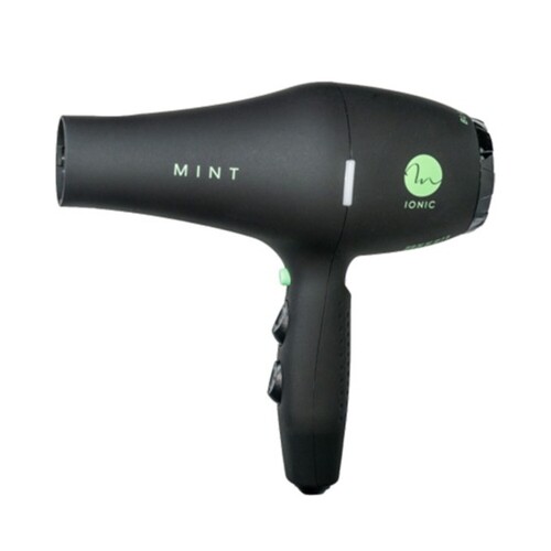 Mint Tools Black Bird Ionic Dryer, 1 piece Mint Tools Black Bird Ionic Dryer on white background