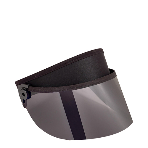 Save Face UV Shields Black Out in Half Face on white background