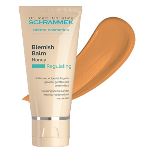 Dr Schrammek Blemish Balm - Honey on white background