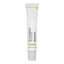 Blemish Gel 5% on white background