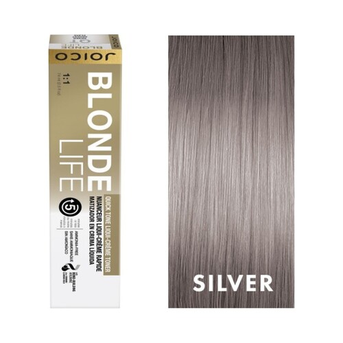 Joico Blonde Life Quick Tone Liqui-Creme Toner - Clear on white background