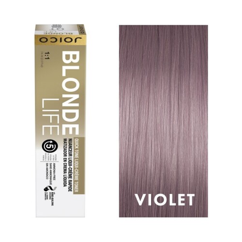 Joico Blonde Life Quick Tone Liqui-Creme Toner - Clear on white background