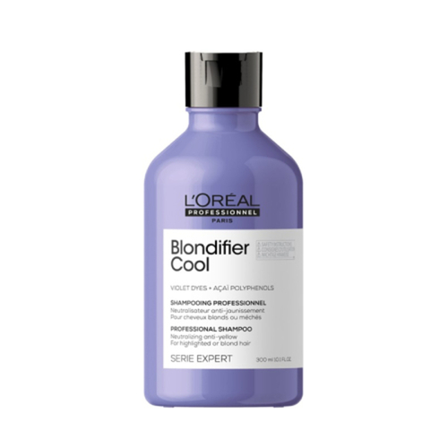 Loreal Professional Paris Blondifier Cool Shampoo on white background