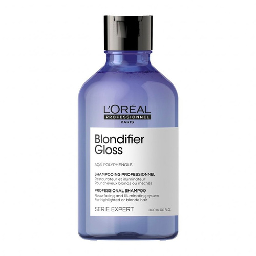 Loreal Professional Paris Blondifier Gloss Shampoo on white background