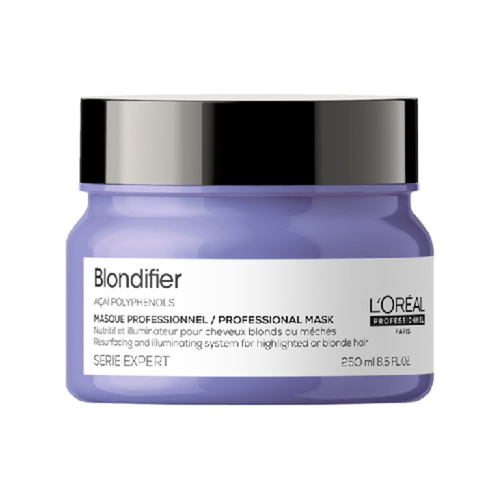 Loreal Professional Paris Blondifier Restoring and Illuminating Mask on white background