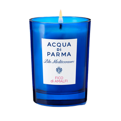 Blu Mediterraneo Fico Di Amalfi Candle on white background