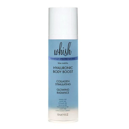 Whish Blue Matcha Hyaluronic Body Boost on white background