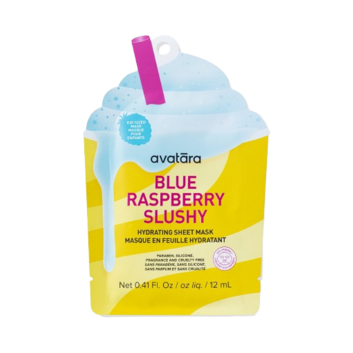 Avatara Blue Raspberry Kids Mask on white background