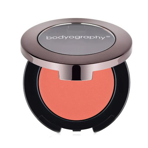 Bodyography Cream Blush - Cantaloupe (Brown and Peach Matte Blush) on white background