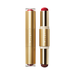 Blush and Bronze Hydro-Blur Cheek Duo - Cranberry and Mahogany on white background