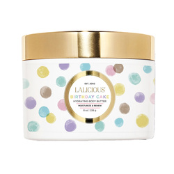 Body Butter - Birthday Cake on white background