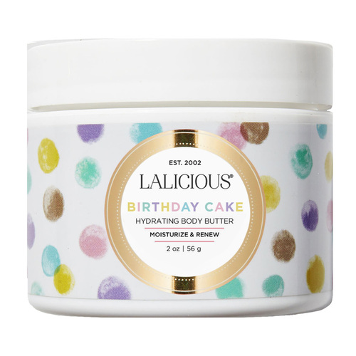 LaLicious Body Butter - Birthday Cake, 56g/2 oz