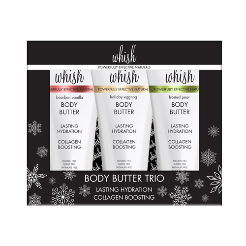 Whish Body Butter Holiday Trio on white background