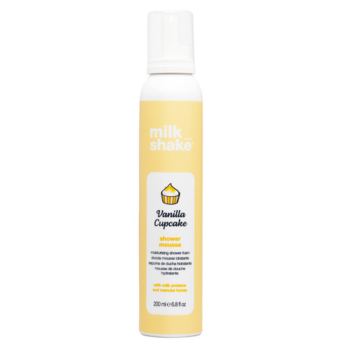 milk_shake Body Care Shower Foam on white background