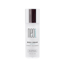 Body Cream on white background