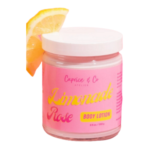 Caprice & Co. Body Lotion - Limonade Rose on white background