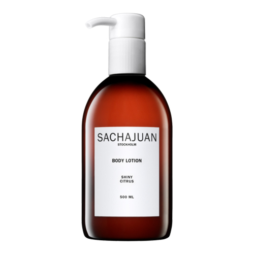 Sachajuan Body Lotion Shiny Citrus on white background