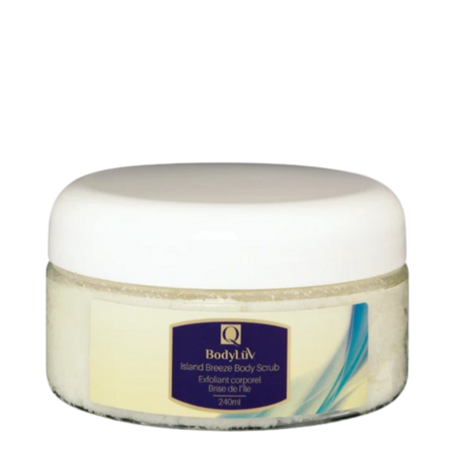Quannessence Body Scrub - Citrus Breeze on white background