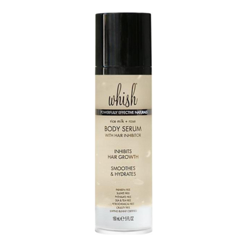 Whish Body Serum with Hair Inhibitor - Rice Milk on white background
