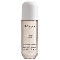 Body and Hair Fragrance Mist - Coconut Rush on white background