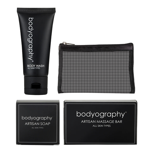 Naturally Yours Bodyography Travel Essentials Kit on white background