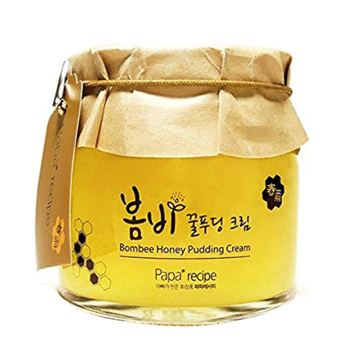 Papa Recipe Bombee Honey Pudding Cream on white background