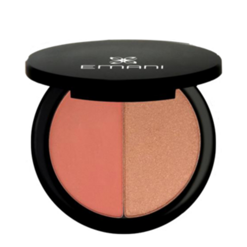 Emani Bora Bora Radiant Duo Blush Highlighter, 12g/0.42 oz