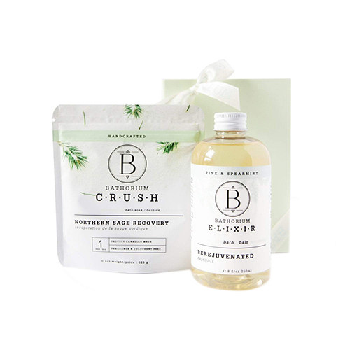 Bathorium Boreal Rejuvenation Bath Gift Set on white background