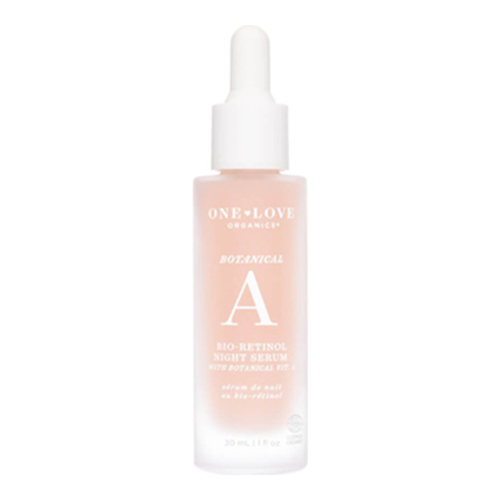 One Love Organics Botanical A Bio-Retinol Night Serum on white background