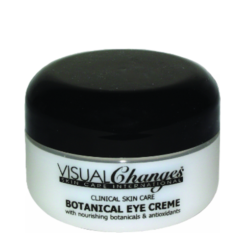 Visual Changes Botanical Eye Creme on white background