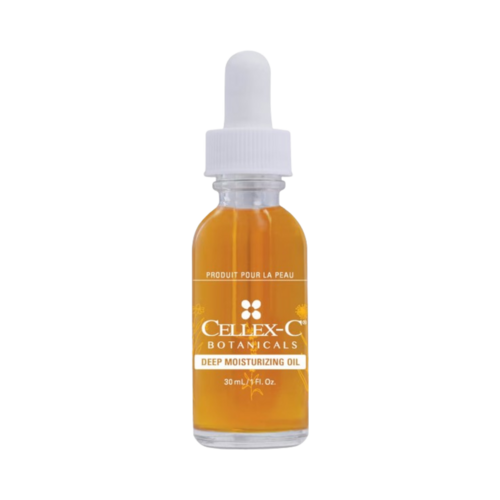 Cellex-C Botanicals Deep Moisturizing Oil on white background