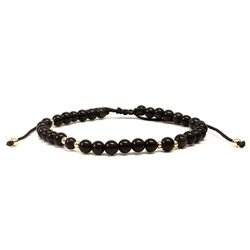 Bracelet - Black Obsidian