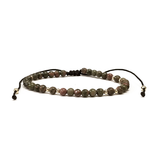 LaVigne Naturals Bracelet - Green Agate, 1 piece