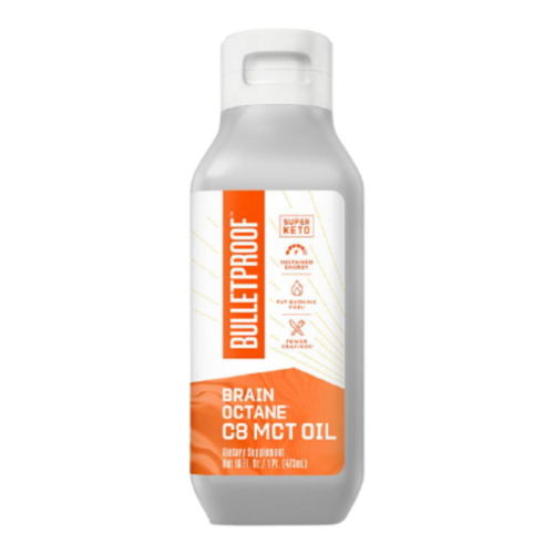Bulletproof  Brain Octane C8 MCT Oil (formerly known as XCT Oil), 473ml/16 fl oz